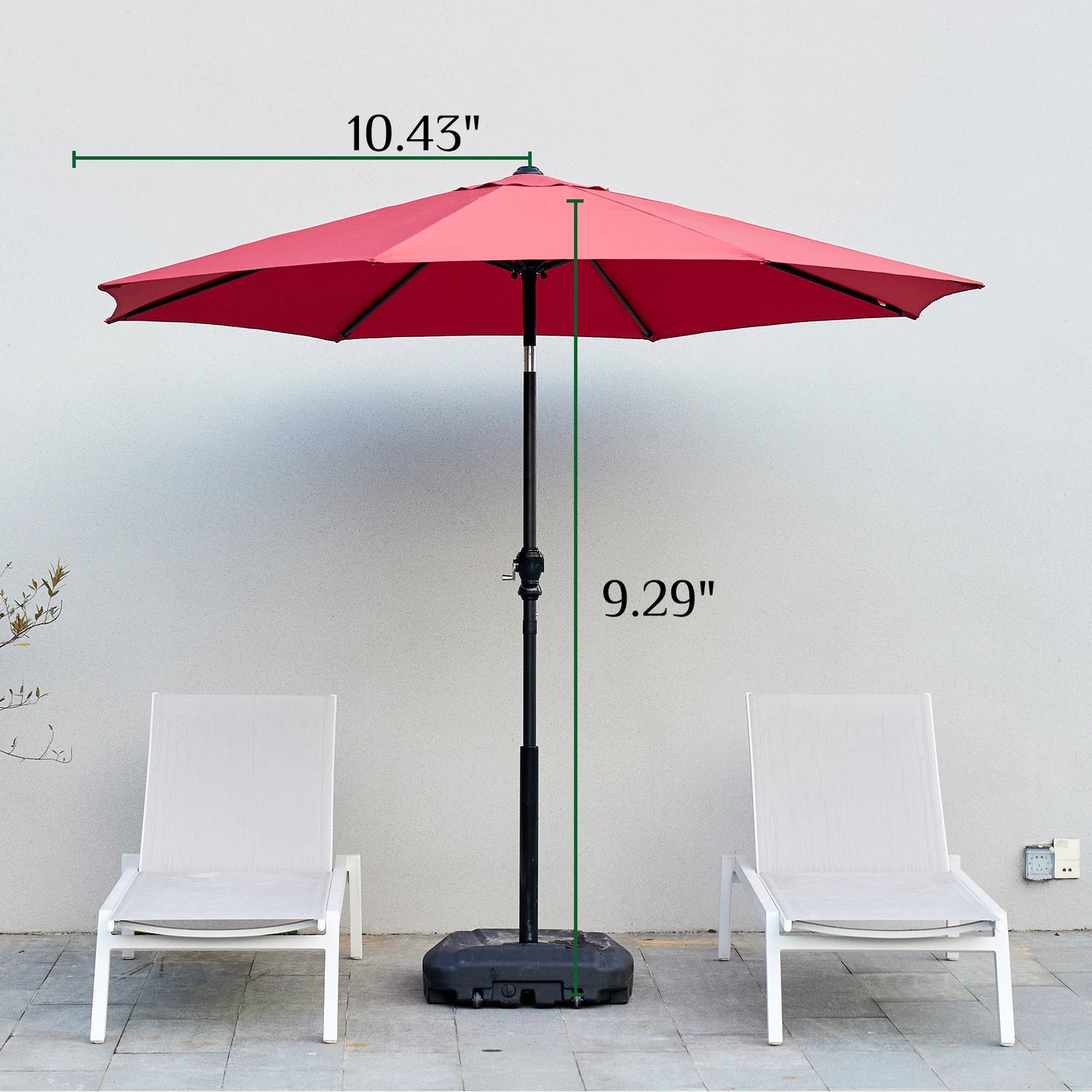 Outdoor Patio Umbrella UV Protection For Pool or Patio