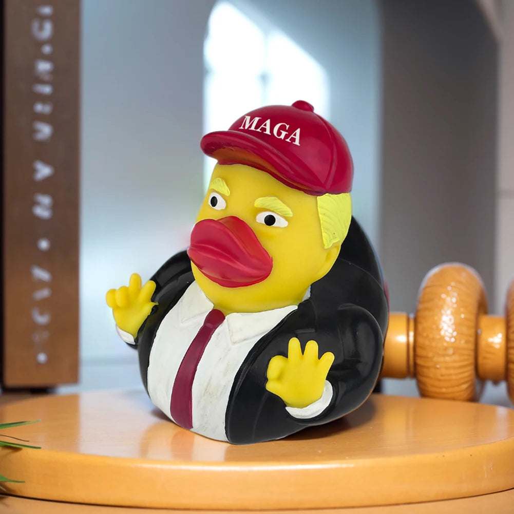 Novelty Trump Rubber Duck Bath Toy Rubber Duckies Trump Funny Duck