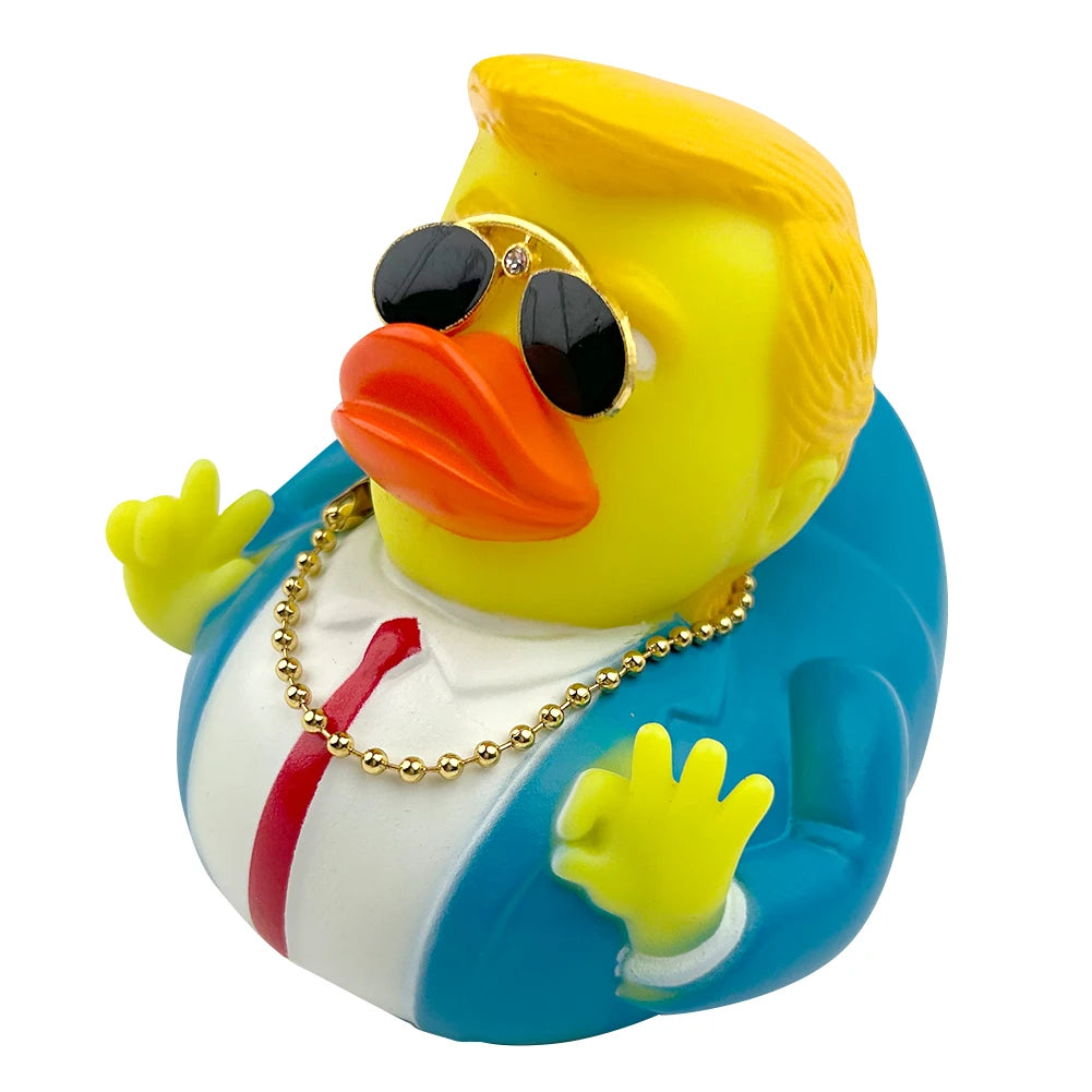 Novelty Trump Rubber Duck Bath Toy Rubber Duckies Trump Funny Duck