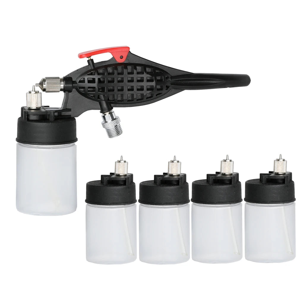 High Atomizing Siphon Feed Airbrush 0.3mm Single Action Air Brush Kit