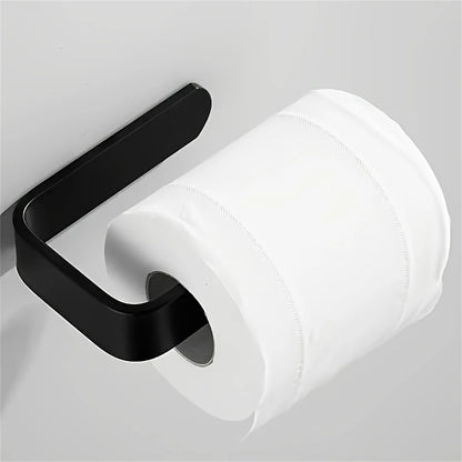 1pc Wall Mounted Tissue Holder Bathroom Storage