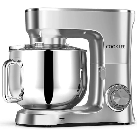 Stand Mixer, 9.5 Qt. 660W 10-Speed with Dishwasher-Safe Dough Hooks, Flat Beaters, Wire Whip