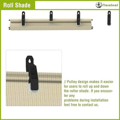 Roller Shades Window Blinds Porch Balcony Vinyl Coated Wire