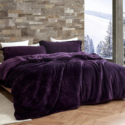 The Original Plush - Coma Inducer Oversized Queen Comforter Set - Midnight Purple