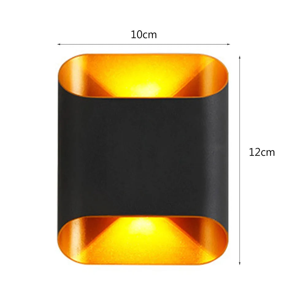 LED Wall Lamp Outdoor Waterproof Up and Down Wall Light