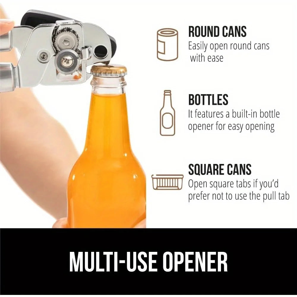 Heavy Duty Stainless Steel Smooth Edge Manual Hand Held Can Opener