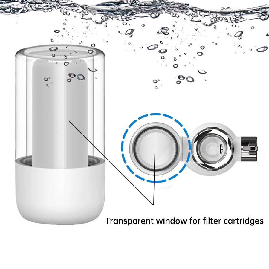 Water Filter For Sink Faucet Mount Zero Filtration System Tap, 1 Pure Water Filter