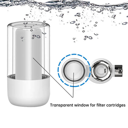 Water Filter For Sink Faucet Mount Zero Filtration System Tap, 1 Pure Water Filter