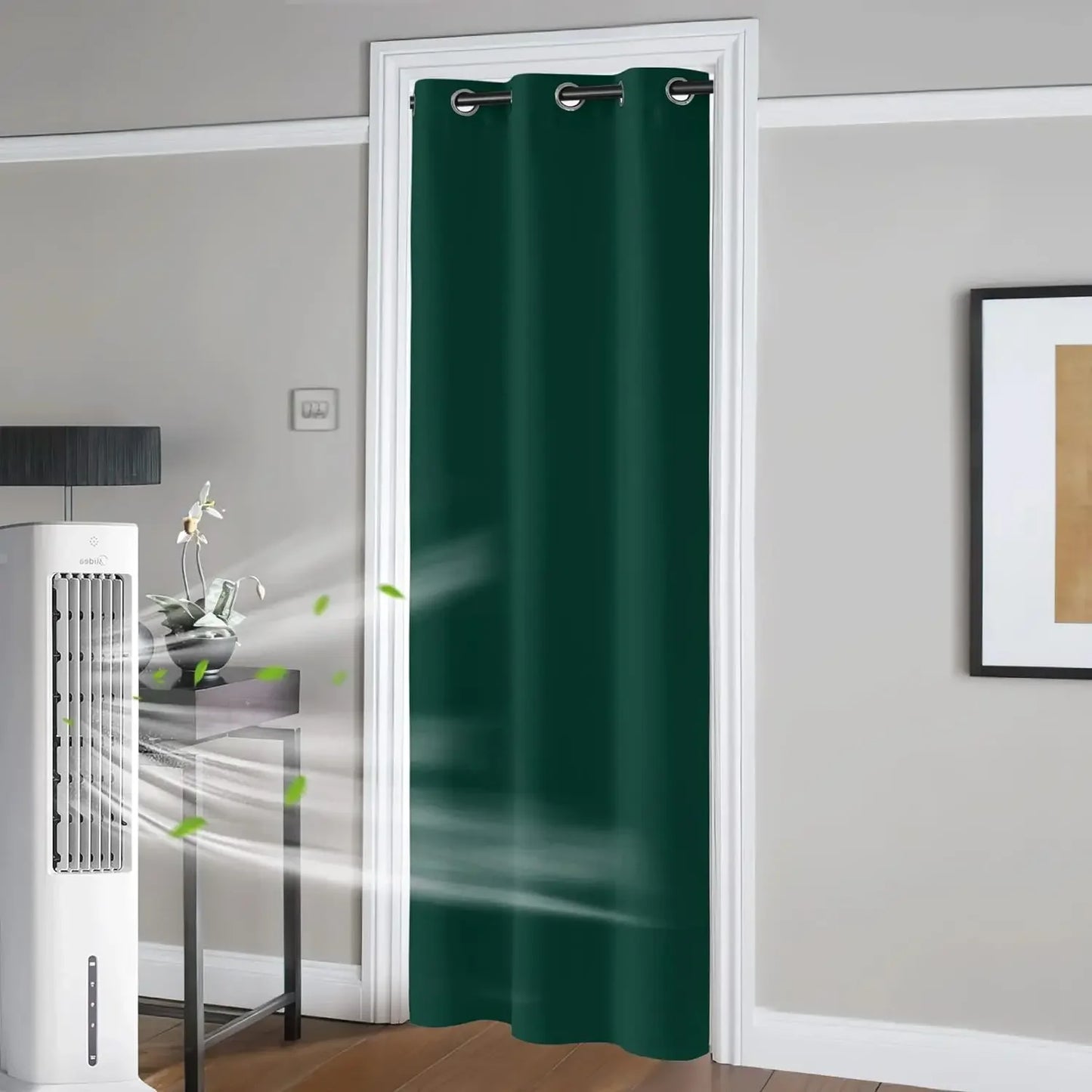 Privacy Curtain for Sliding Glass Door, Light Block Noise Reduce Insulated Ceiling to Floor