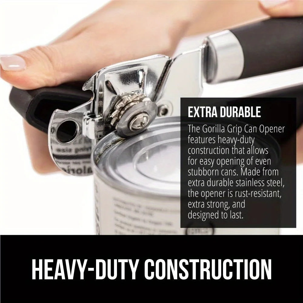 Heavy Duty Stainless Steel Smooth Edge Manual Hand Held Can Opener