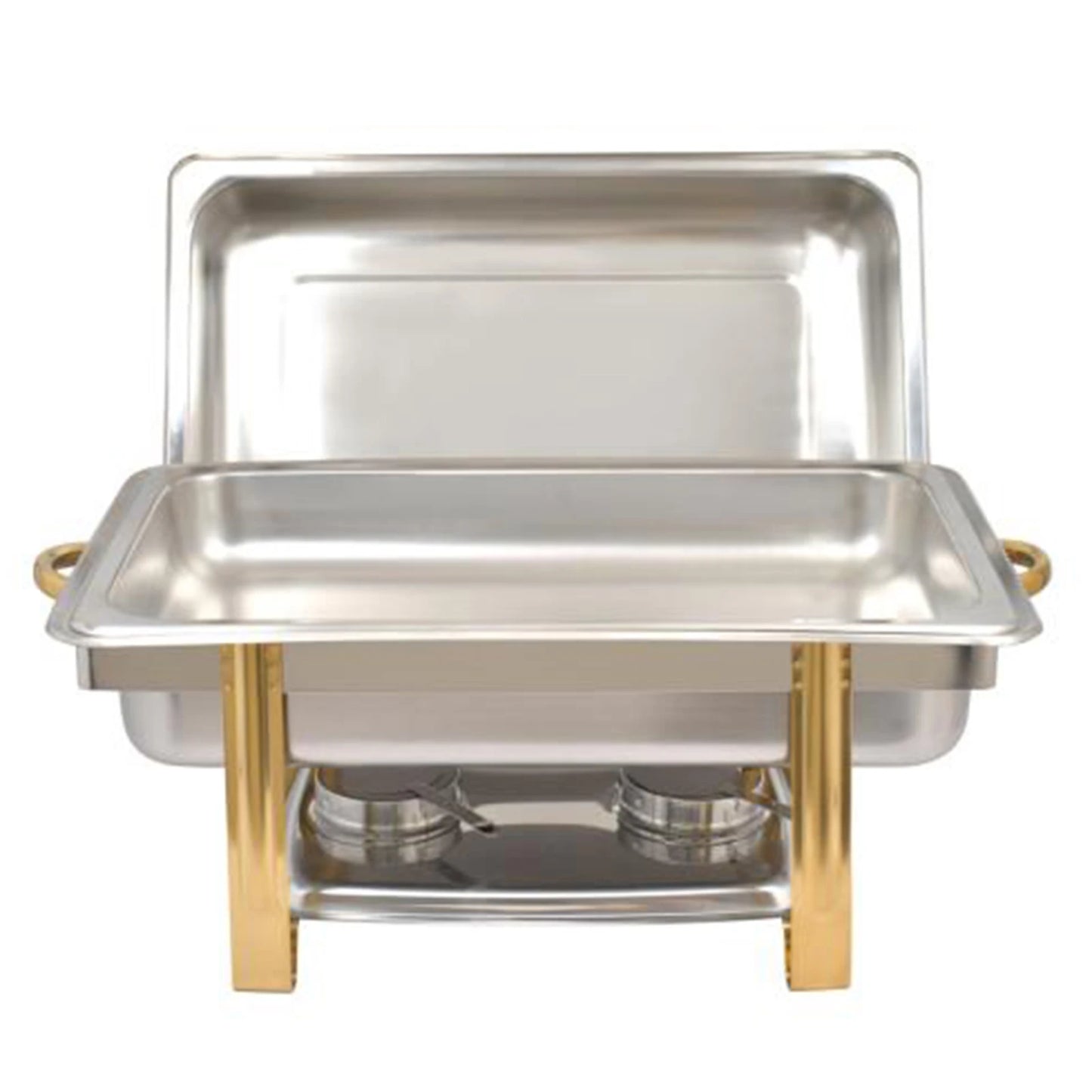 9L Rectangular Food Warmer Chafing Dish Heat Tank Food Insulation