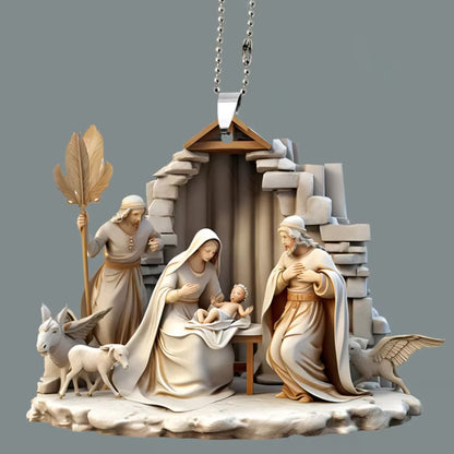 Factory Selling Stock Nativity Set Christmas Nativity Scene