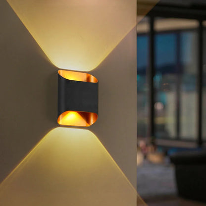 LED Wall Lamp Outdoor Waterproof Up and Down Wall Light