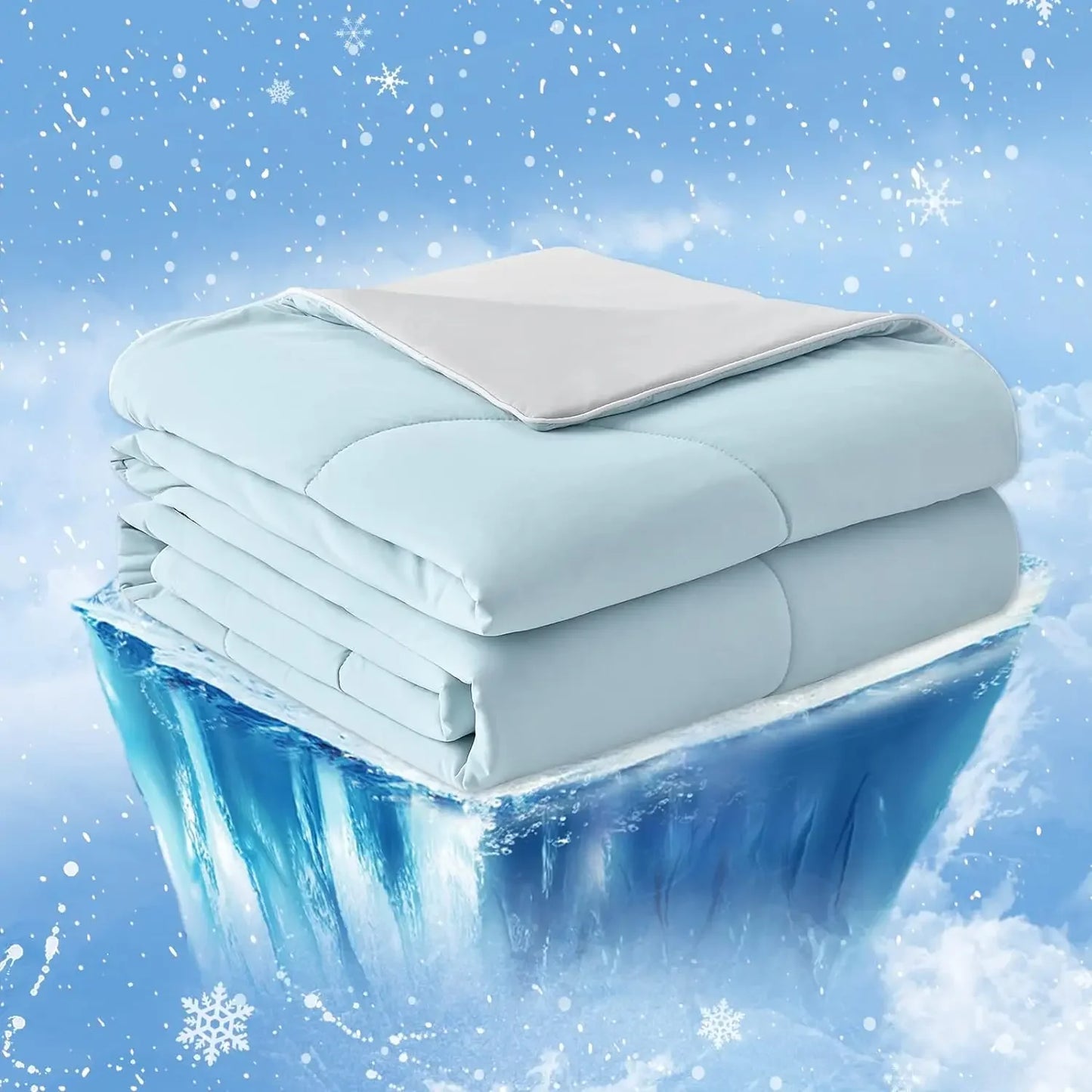 Cooling Comforter Queen Size, Cooling Blankets for Hot Sleepers and Night Sweats