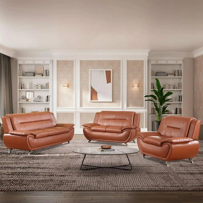 Leather Couches for Living Room, Sectional Sofa